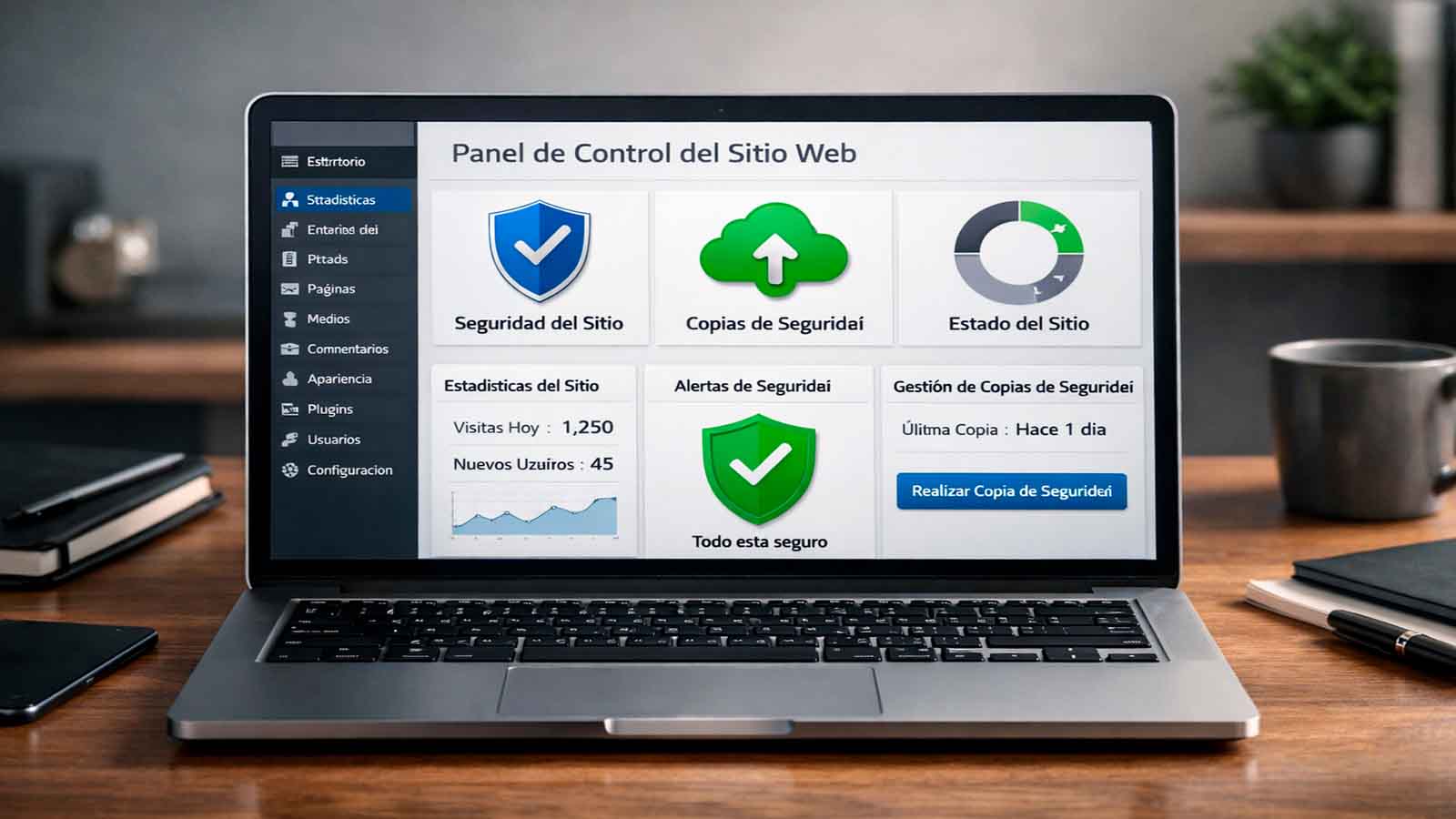 Plan de continuidad digital para sitios web
